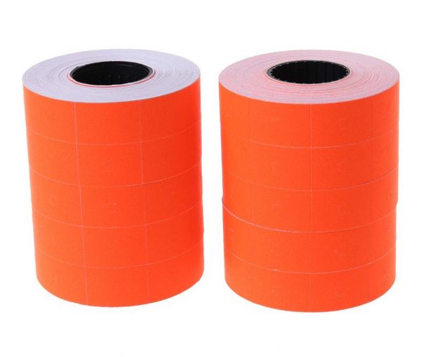 Price tag label colored (100 Rolls)